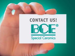 Kontakt zur BCE Special Ceramics GmbH Kontakt zur BCE Special Ceramics GmbH