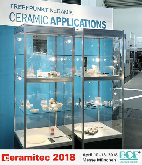 BCE auf der ceramitec 2018 in München