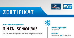 ISO Zertifikat Teaserbild